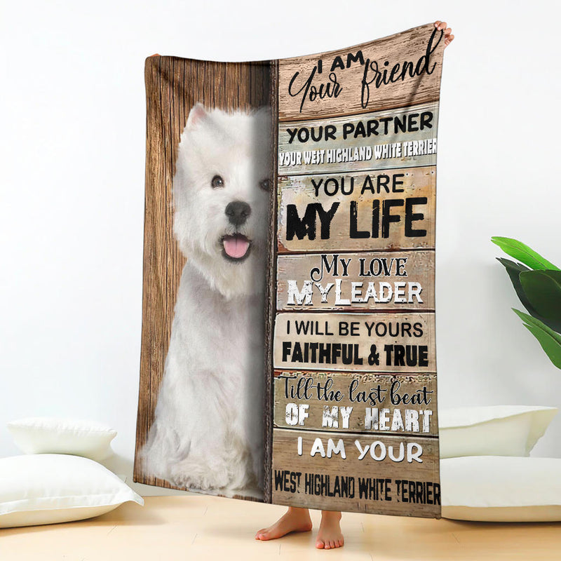 West Highland White Terrier-Your Partner Blanket