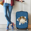 Japanese Chin Torn Paper Luggage Covers