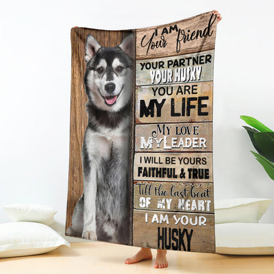 Husky-Your Partner Blanket