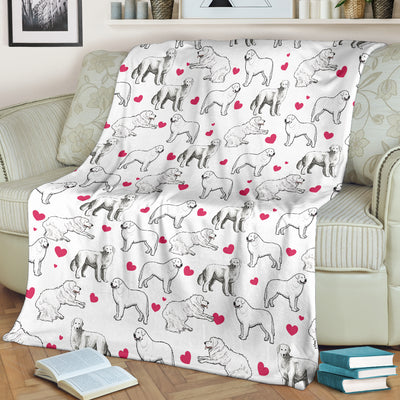Kuvasz Heart Blanket