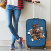 Jagdterrier Torn Paper Luggage Covers
