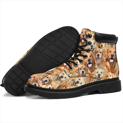 Golden Retriever Full Face All-Season Boots