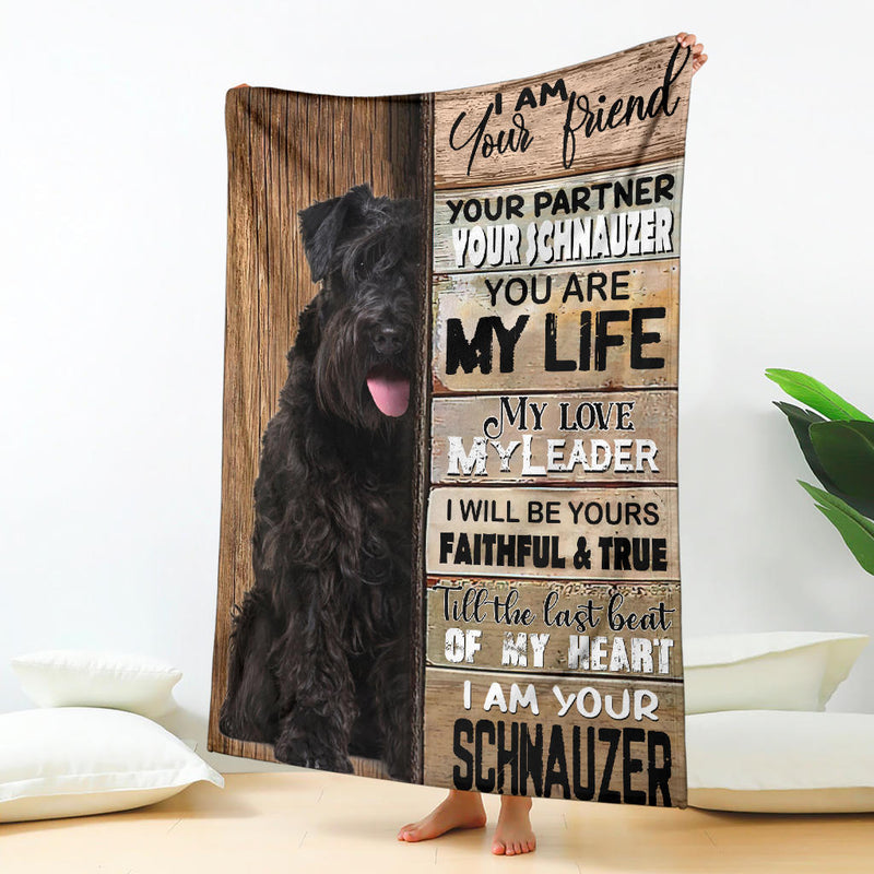 Schnauzer-Your Partner Blanket