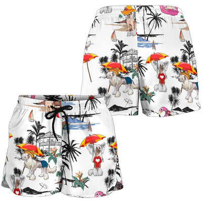 Chinese Crested Dog-Summer Beach-SW