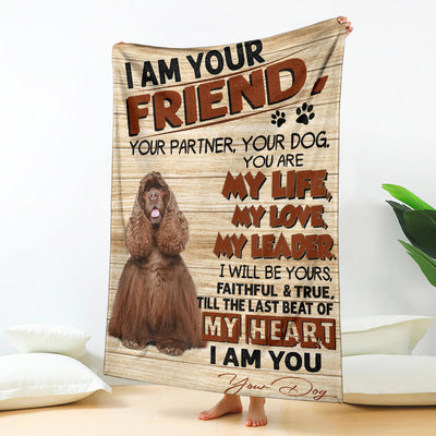 American Cocker Spaniel-My Love Blanket