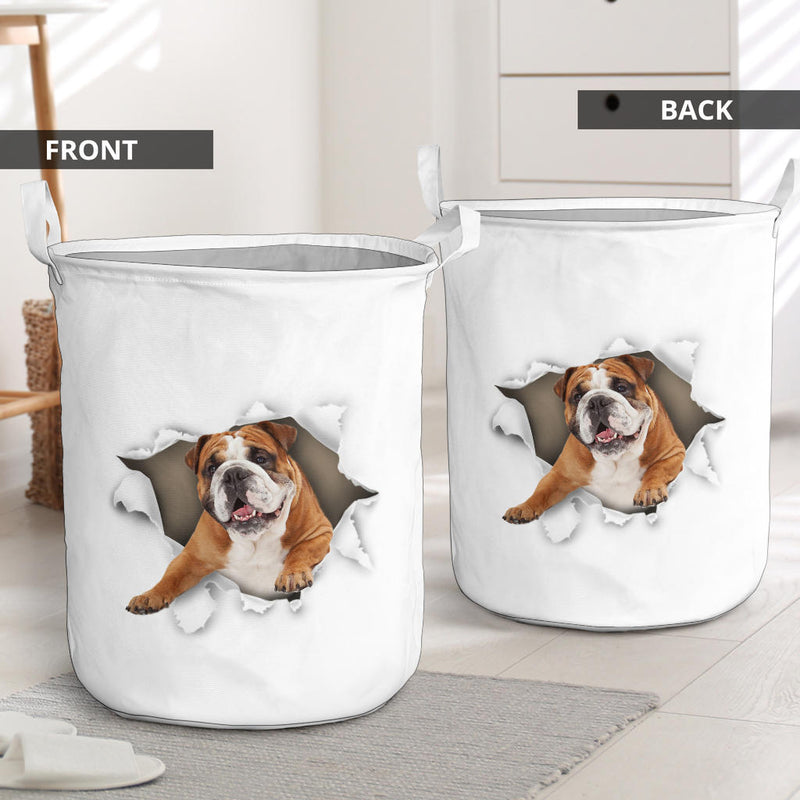 English Bulldog2 - Tornpaper - LB