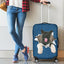 Akita Torn Paper Luggage Covers