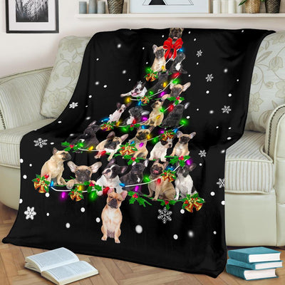 French Bulldog Christmas Tree