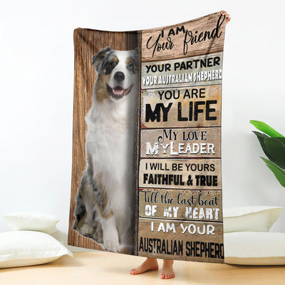 Australian Shepherd-Your Partner Blanket