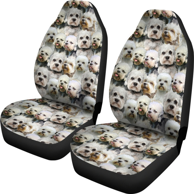 Dandie Dinmont Terrier Full Face Car Seat Covers