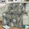 Old English Sheepdog Camo Blanket