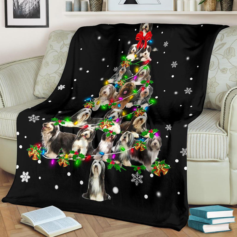 Bearded Collie Christmas Tree