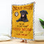 Pug-Dog Mom Ever Blanket