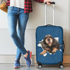 Otterhound Torn Paper Luggage Covers