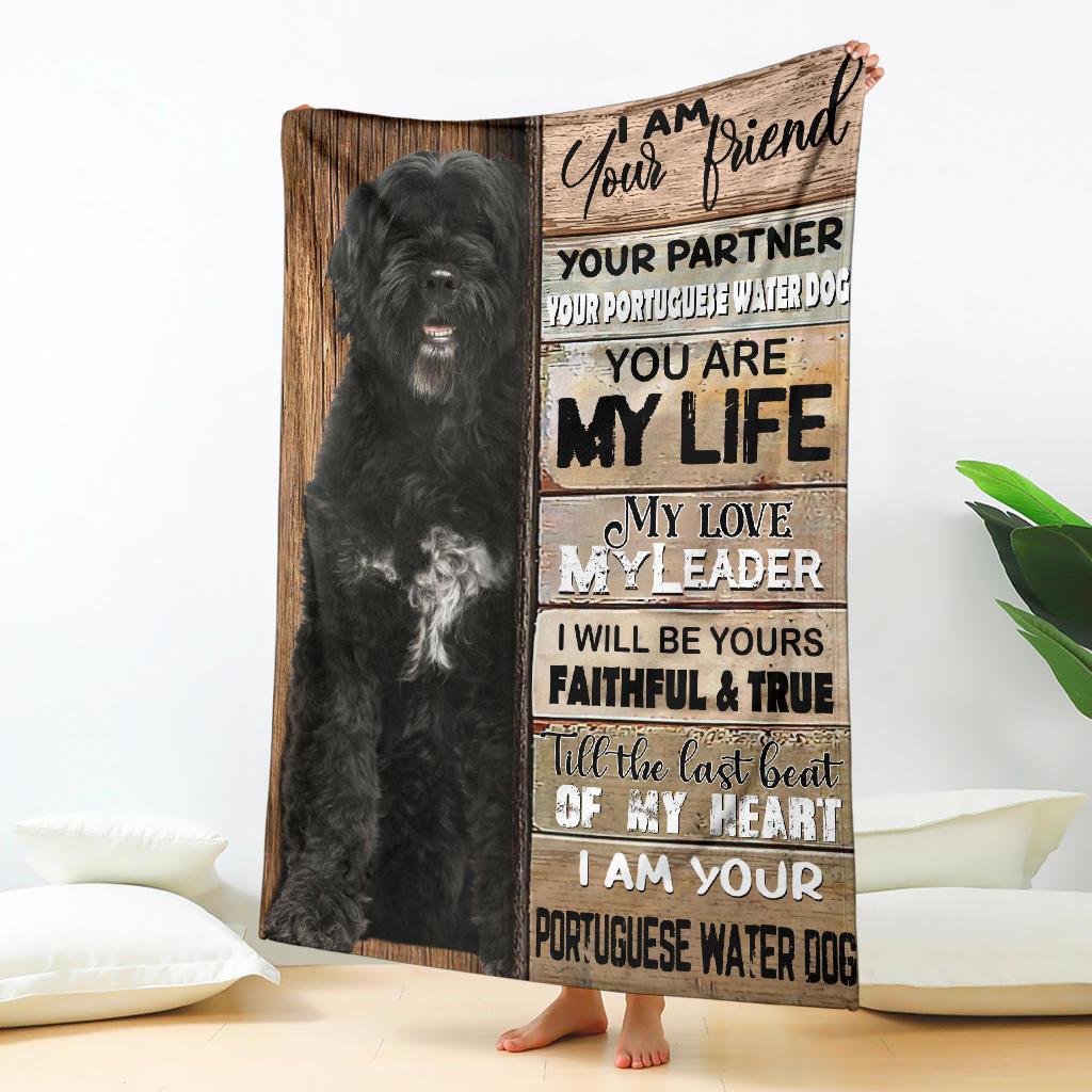 Portuguese Water Dog-Your Partner Blanket