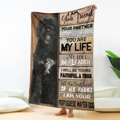 Portuguese Water Dog-Your Partner Blanket