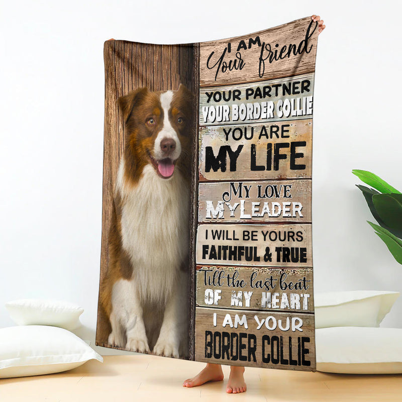 Border Collie 2-Your Partner Blanket