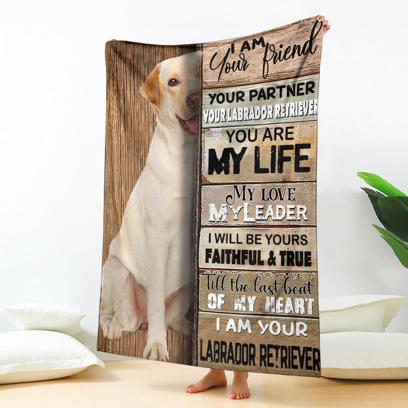 Labrador Retriever 1-Your Partner Blanket
