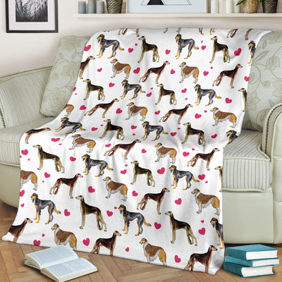 Saluki Heart Blanket