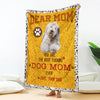 Old English Sheepdog-Dog Mom Ever Blanket