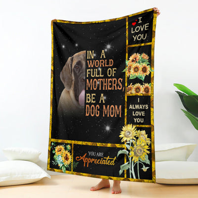 English Mastiff-A Dog Mom Blanket