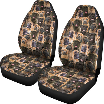 Bullmastiff Full Face Car Seat Covers