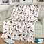 Wire Fox Terrier Paw Blanket