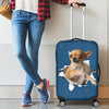 Chihuahua Torn Paper Luggage Covers