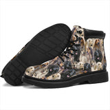 Afghan Hound Full Face All-Season Boots