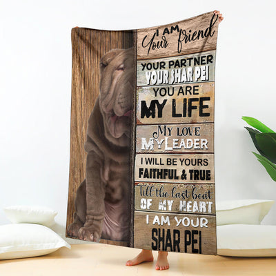 Shar Pei-Your Partner Blanket
