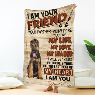 German Shepherd-My Love Blanket