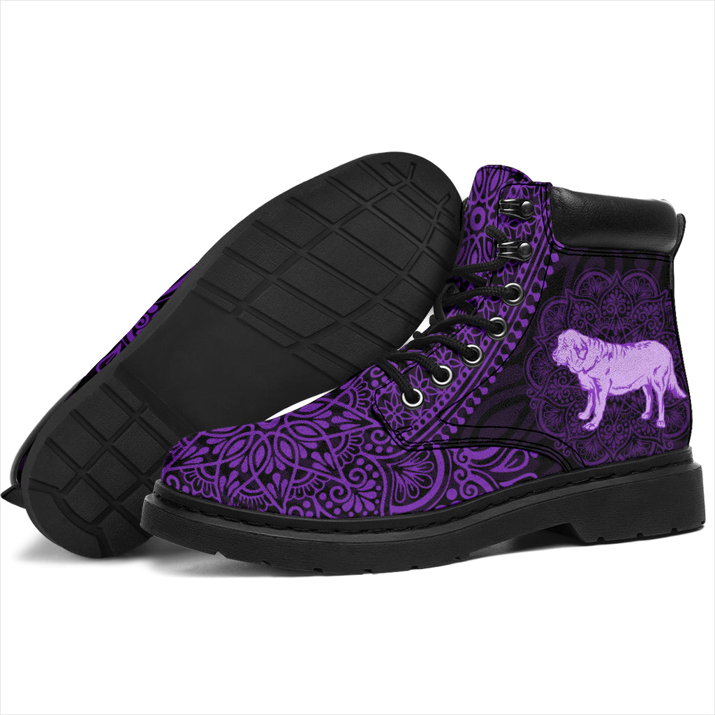 Spanish Mastiff Mandala All-Season Boots