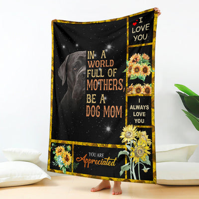 Cane Corso-A Dog Mom Blanket
