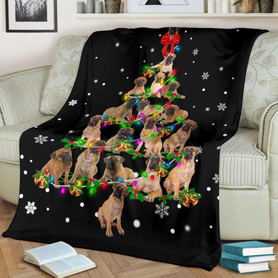 Bullmastiff Christmas Tree