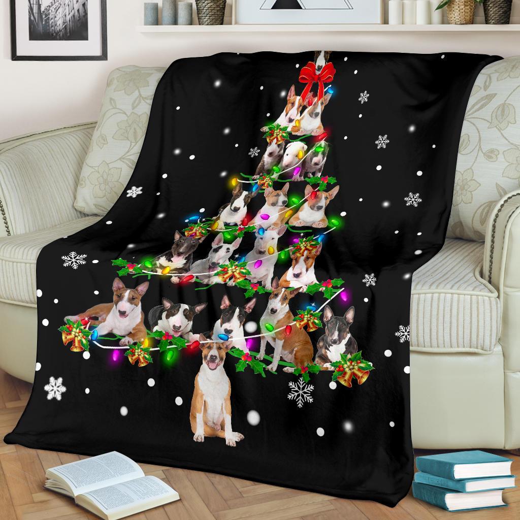 Bull Terrier Christmas Tree