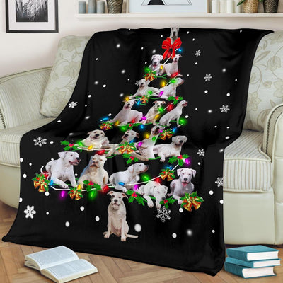 Dogo Argentino Christmas Tree