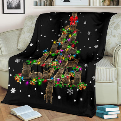 Kai Ken Christmas Tree Blanket