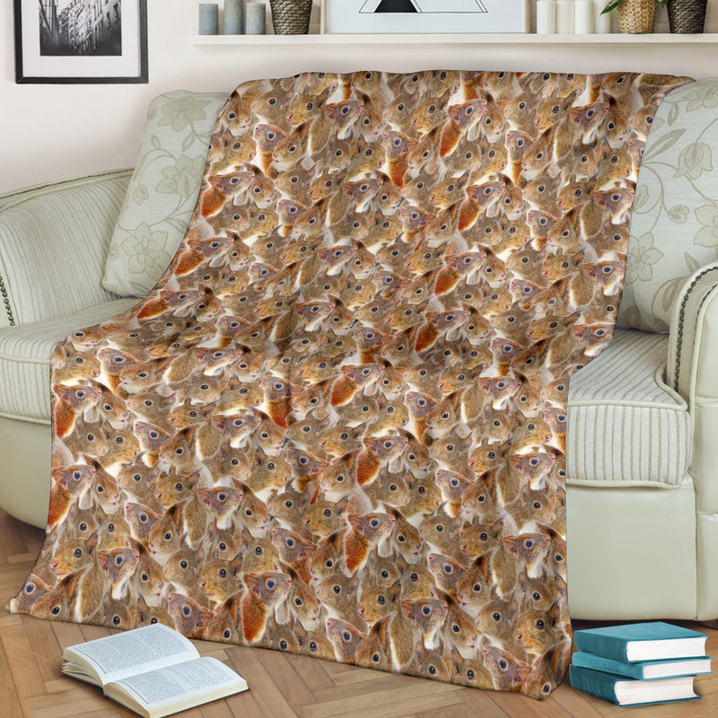 Squirrel Full Face Blanket