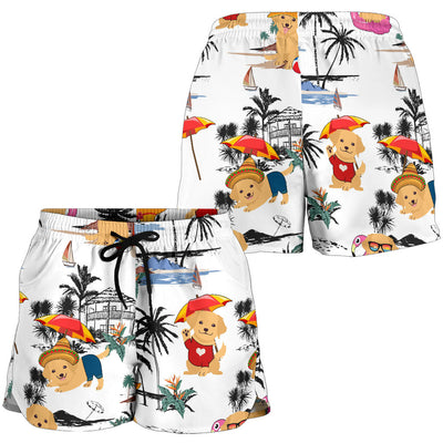 Golden Retriever-Summer Beach-SW