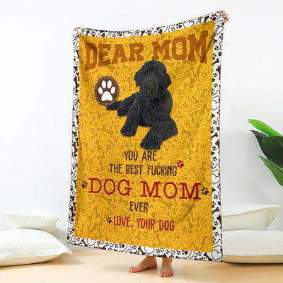 Portuguese Water Dog-Dog Mom Ever Blanket