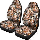 Australian Cattle Dog Full Face Car Seat Covers