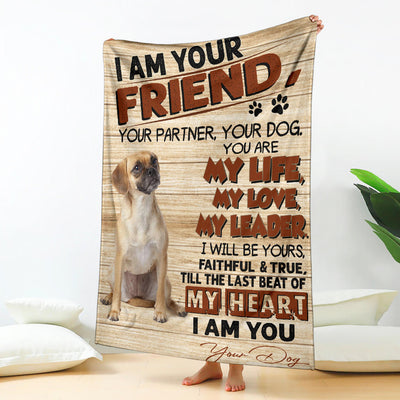 Puggle-My Love Blanket