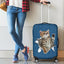 Cat Torn Paper Luggage Covers