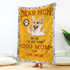 Welsh Corgi-Dog Mom Ever Blanket