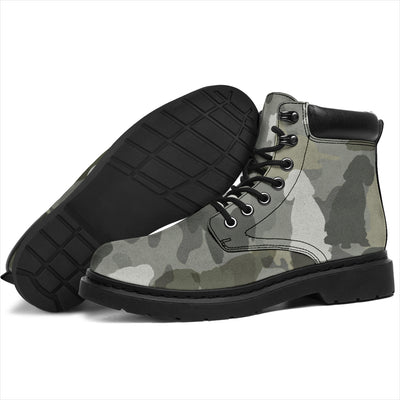 Cocker Spaniel Camo All-Season Boots