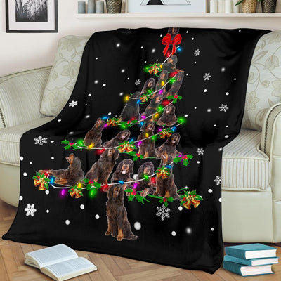 Gordon Setter Christmas Tree