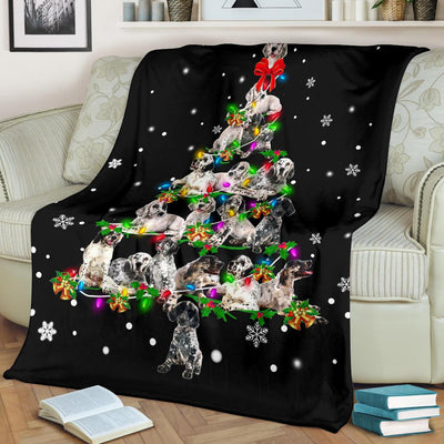 English Setter Christmas Tree