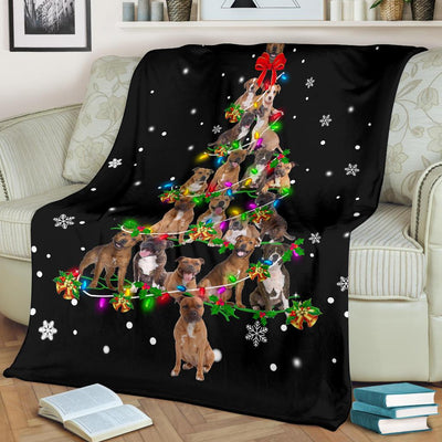 Staffordshire Bull Terrier Christmas Tree