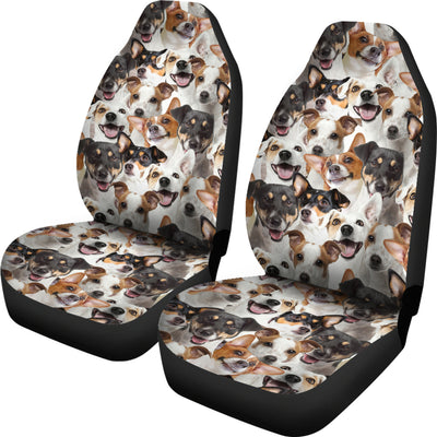 Jack Russell Terrier Full Face Car Seat Covers