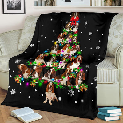 Basset Hound Christmas Tree